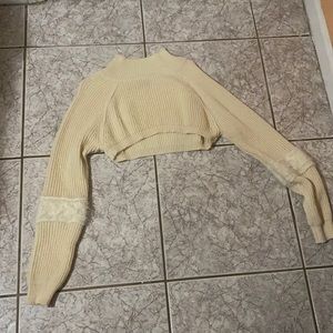 NEW Long sleeve crop top